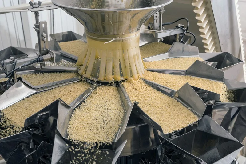 Explosion protection for foodstuffs