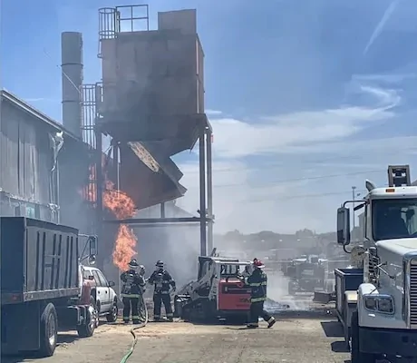 Industrial facility in San Leandro, 2019, USA